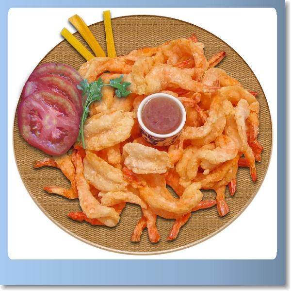 FLOURED BUTTER-FLY SHRIMP